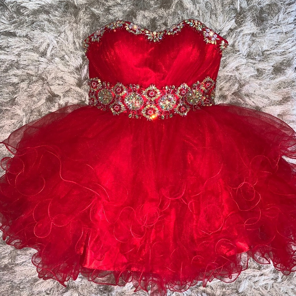 Red Homecoming Dress